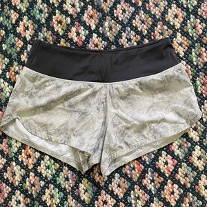 Vuori Black and Gray Women's Athletic Shorts